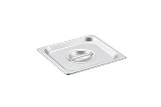 1/6 STEAM PAN COVER, STAINLESS STEEL SOLID