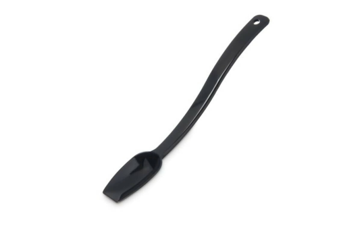 SALAD BAR SERVING SPOON - Black